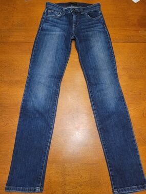 Joe's Jeans Slim Straight Leg Dark Blue Jeans | 23